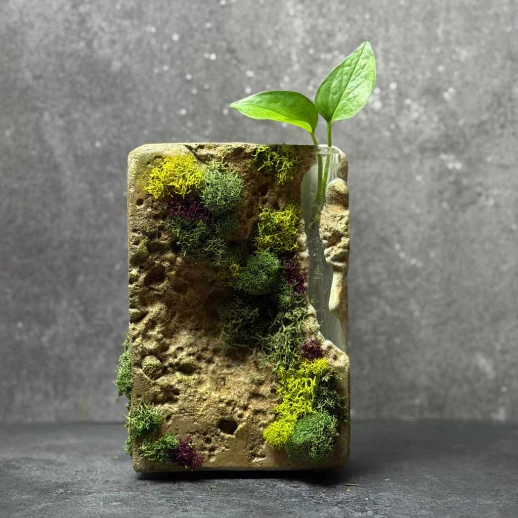 Sculpted Moss Propagation Station